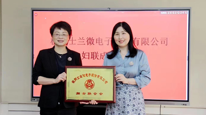 新葡京平臺微電子婦女聯(lián)合會正式成立